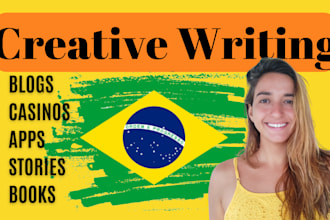write high quality blogs in brazilian portuguese