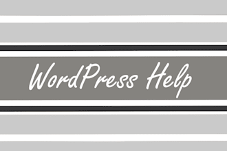 help in wordpress problems