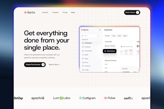 build modern figma to framer website for agency, saas, brands, consulting
