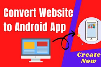 convert website to android application