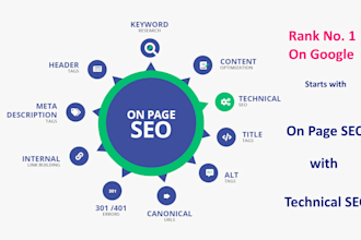 do website onpage SEO and technical optimization service of wordpress site