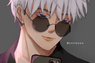 draw in my anime art style