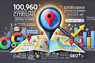 boost your gmb rankings with 100,960 google map citations