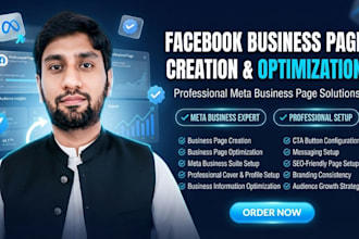 do facebook page creation or do business page setup