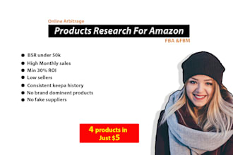 do amazon online arbitrage products research