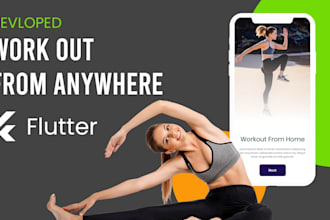 create fitness mobile applications for android and IOS