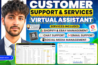 be your customer service representative as a customer support agent