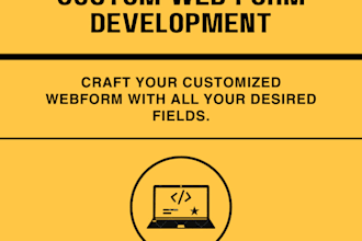create custom web forms for datacollection