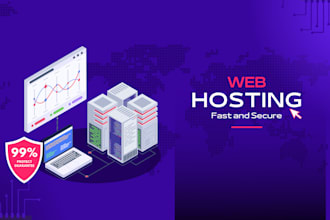 set up hosting and domain for your website