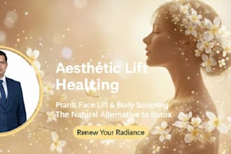 perform pranic face lift and body sculpting for natural beauty