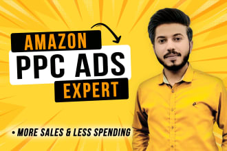 setup amazon PPC ads campaign, do amazon PPC management as an amazon PPC expert