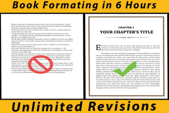 design amazon kdp book formatting, ebook formatting and layout design for kindle