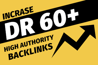 increase domain rating ahrefs DR 60