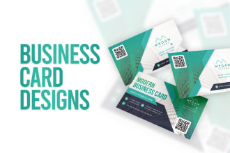 do business oriented double sided business card design