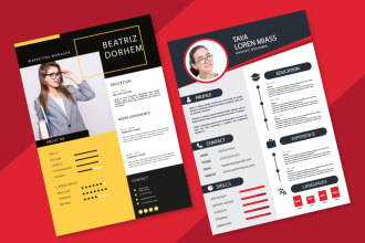 design and craft a professional CV for you