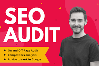 deliver a professional SEO audit report of your website