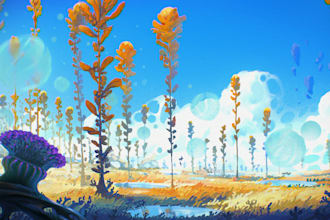 create flashy environment art for your game