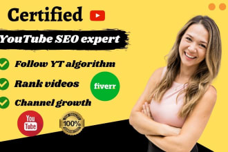 be your best youtube SEO expert and upload your video