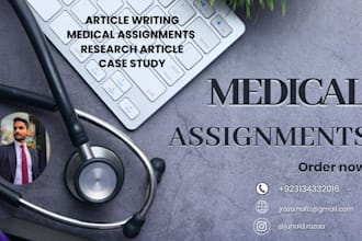 assist in medical subjects assignments