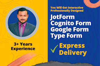 create responsive cognito form, type form, and google form