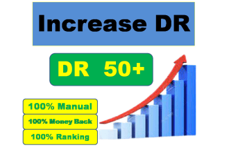 guaranteed increase domain rating, ahrefs DR fast in low price