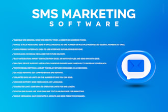 sell SMS marketing software for android phones