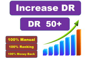 increase ahrefs DR , domain rating in low price