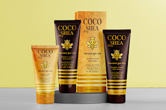 do perfect product label design and cosmetic label design