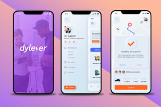 develop uber and taxi mobile apps for android and IOS