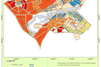 create gis map with arcmap, qgis