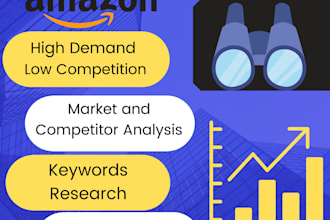 be your amazon va and hunt profitable products for amazon fba