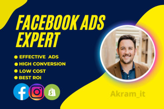setup shopify facebook ads campaign, instagram ads, fb marketing, fb advertising
