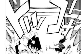create a manga or comic page for you in my style