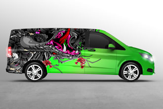 create stunning vehicle wrapping designs for your business or personal use