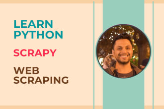 teach python scrapy selenium web scraping basics to advance