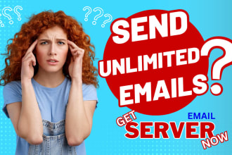 setup SMTP email server to send bulk emails, bulk email blast