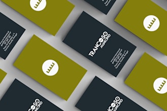 design a minimalist business card