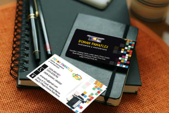 design unique business cards, stationary, cash memo for you