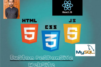 do  html, css, javascript, reactjs development