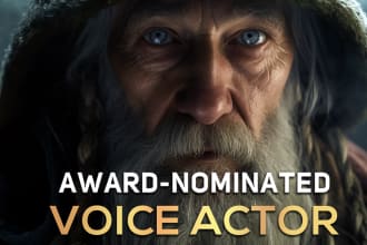 record an epic old wizard voice over for your game or trailer