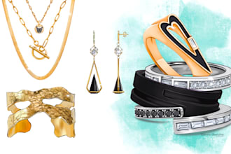 draw a jewelry design, illustration or a sketch of jewelry