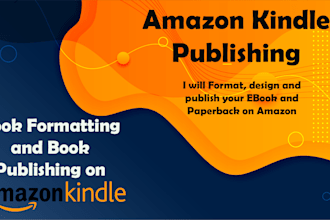 do amazon kindle publishing and formatting
