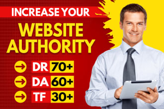 increase domain rating dr ahrefs domain authority da tf