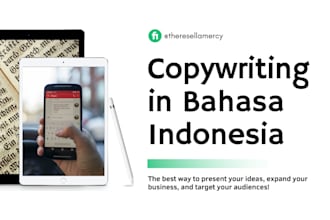 serve a proffesional copywriting in bahasa indonesia