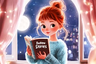 create children book illustration and children book illustration
