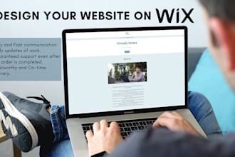 design highly professional and responsive wix website