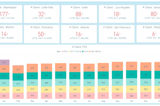 provide power bi support for a month