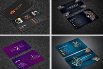 design professional creative business card