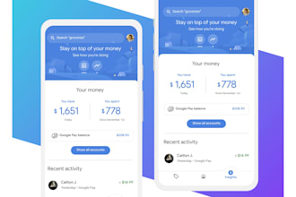 develop flutter mobile application and flutter web app