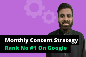 create content strategy with blog post ideas and outlines